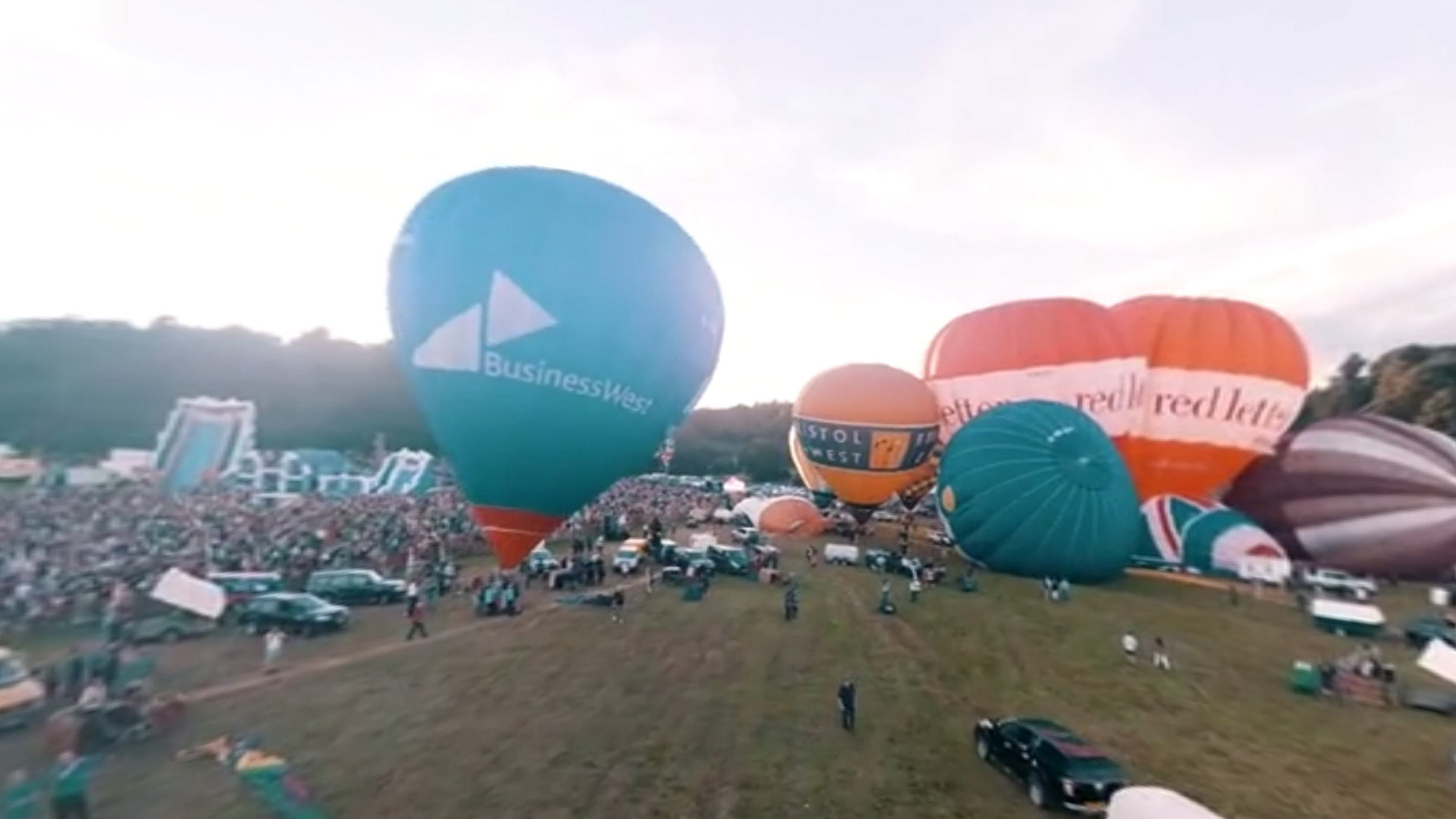 15. Bristol, UK: hot air balloon ride