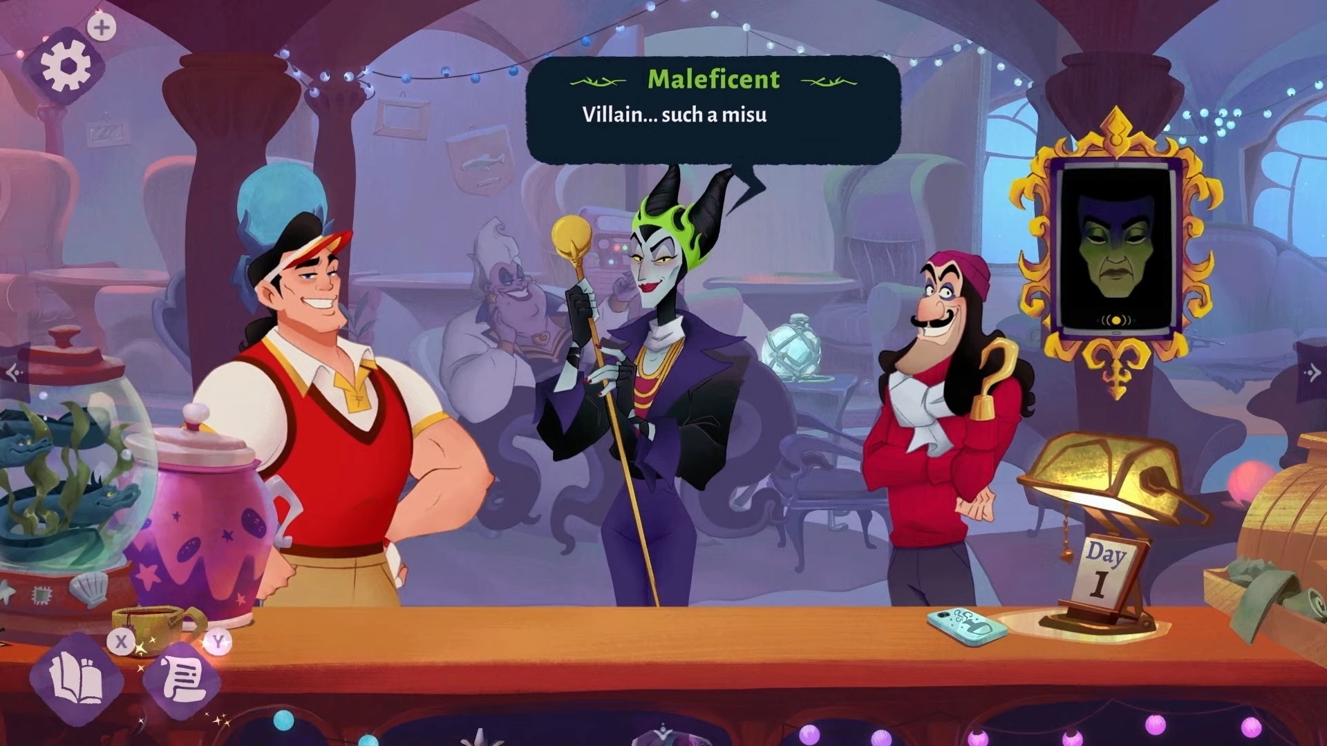Disney Villains Cursed Caf&amp;eacute;