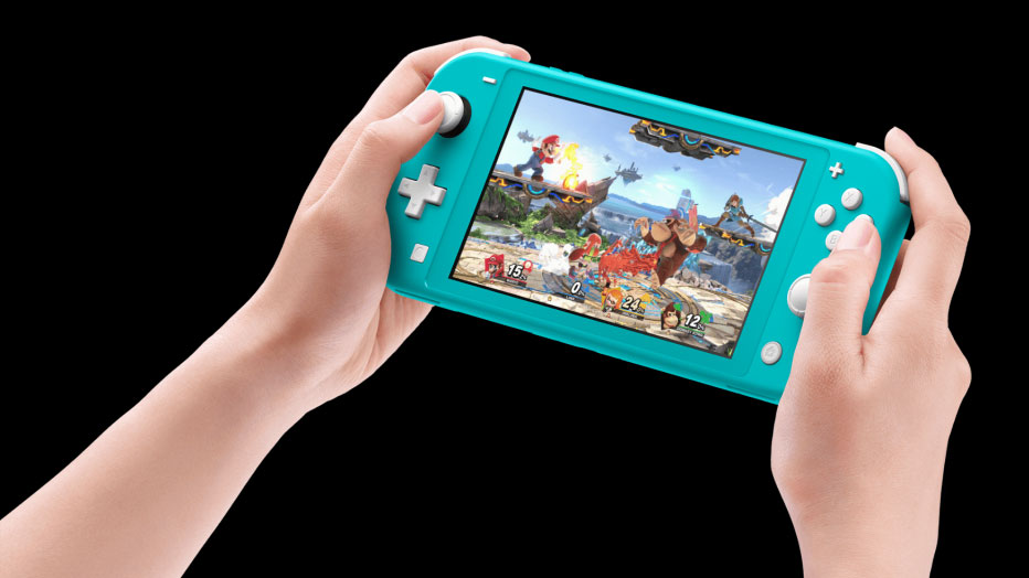 The Switch Lite ditches premium features like HD Rumble or detachable controllers