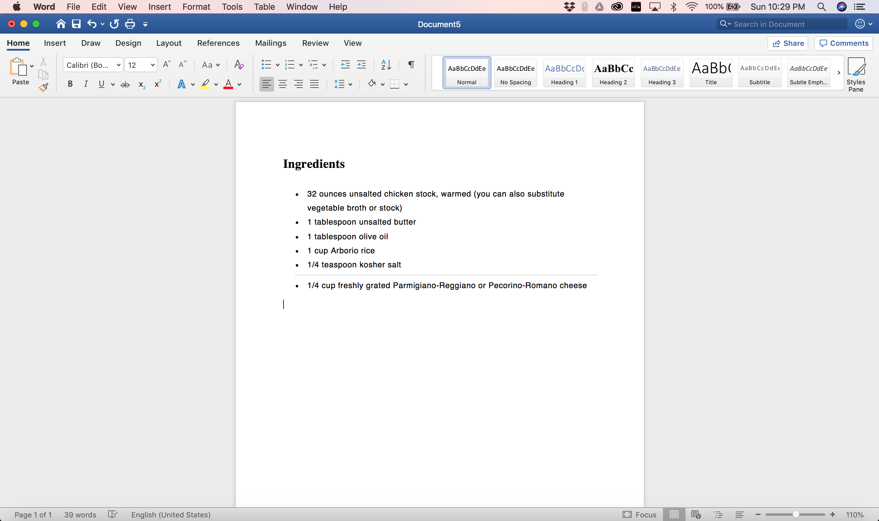 How to copy and paste text on Word