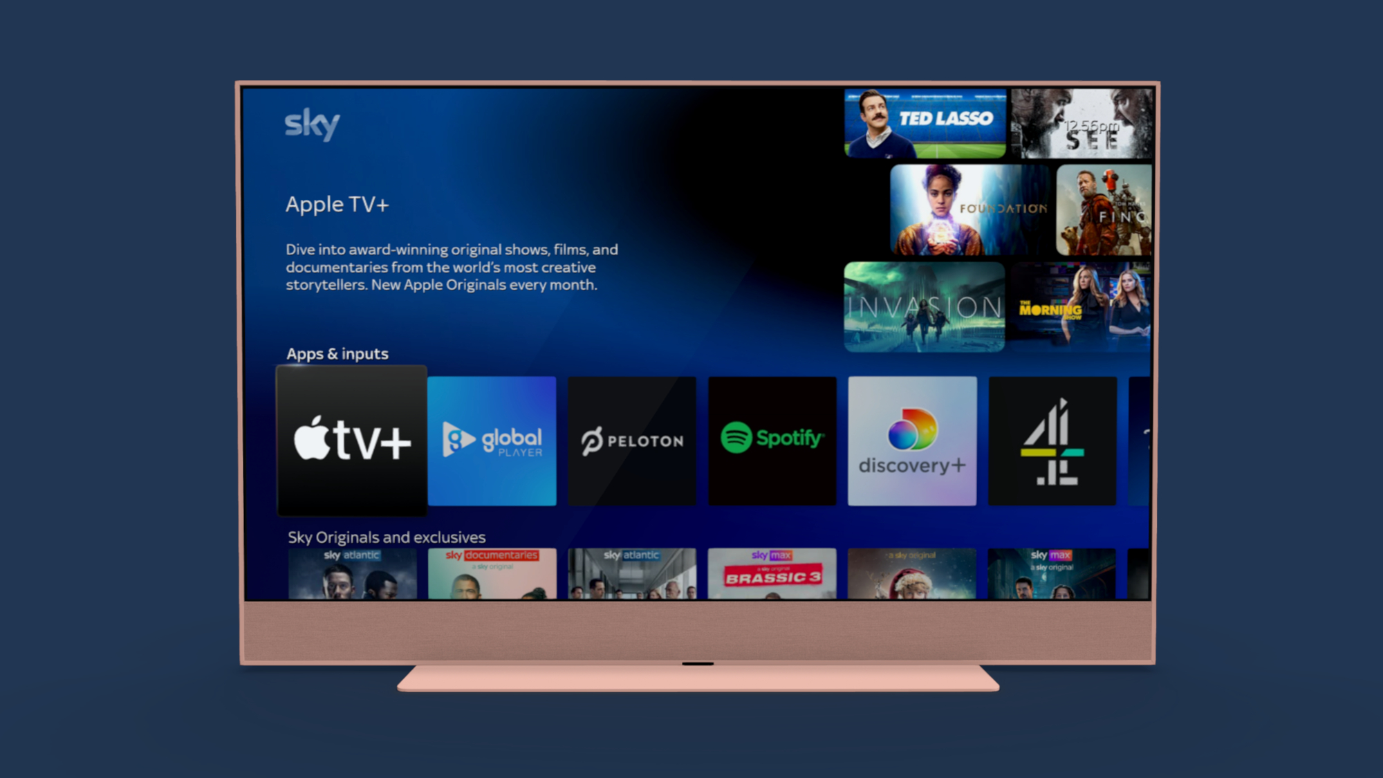 Apple TV Plus on Sky Q