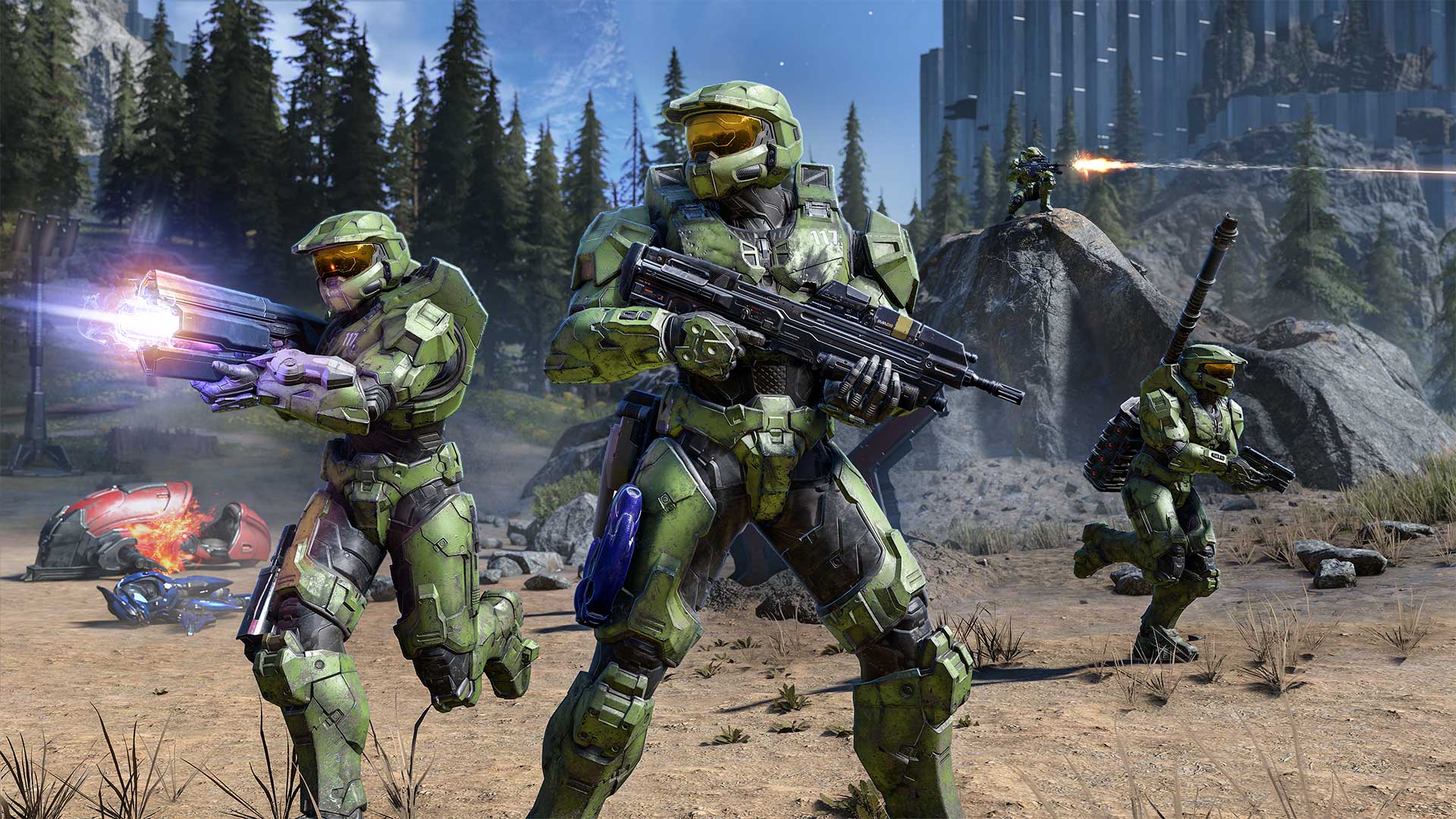 Spartan's run and shoot