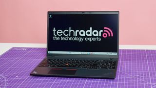 A Lenovo ThinkPad L15 Gen 4 on a table