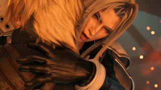 Sephiroth embraces Cloud