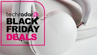 Sonos Ace headphones with the words 'TechRadar: Black Friday deals'
