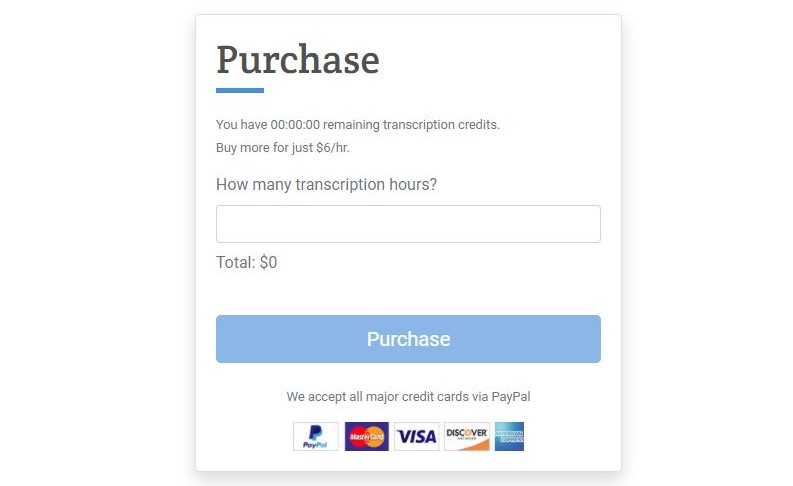 Ebby transcription service
