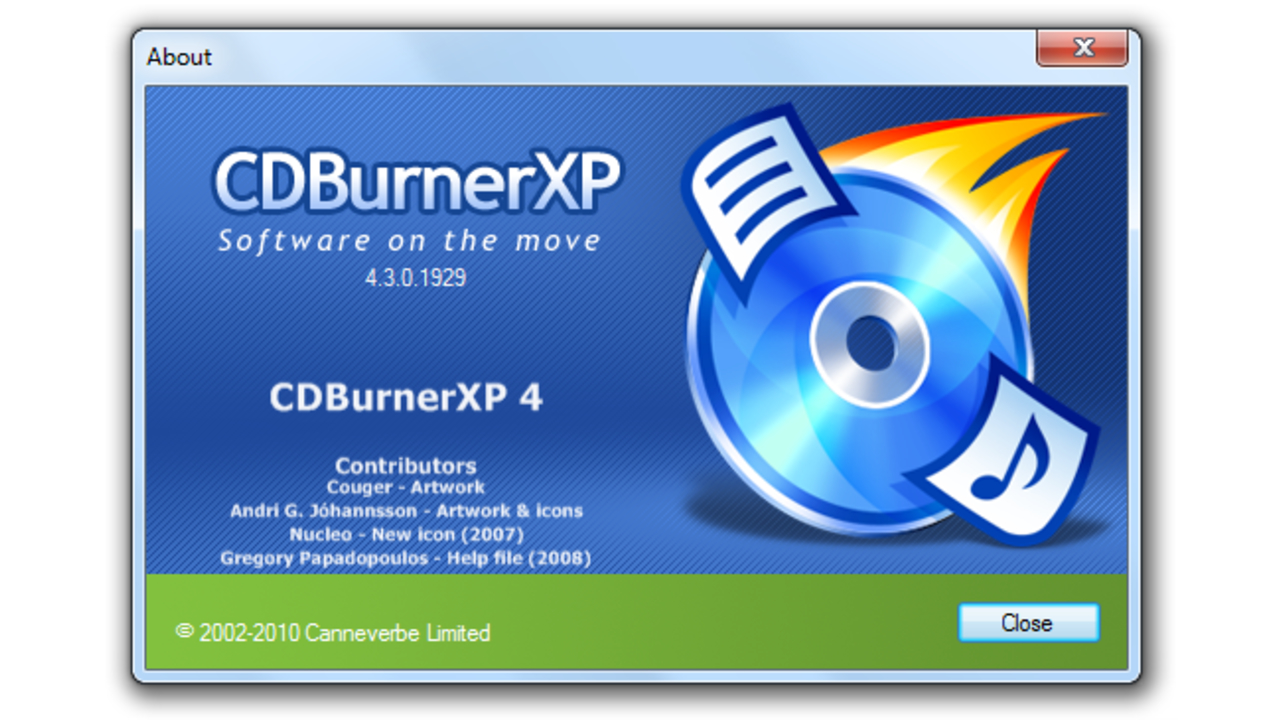 CDBurnerXP