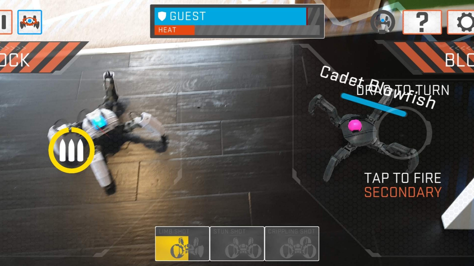 Mekamon AR skirmish