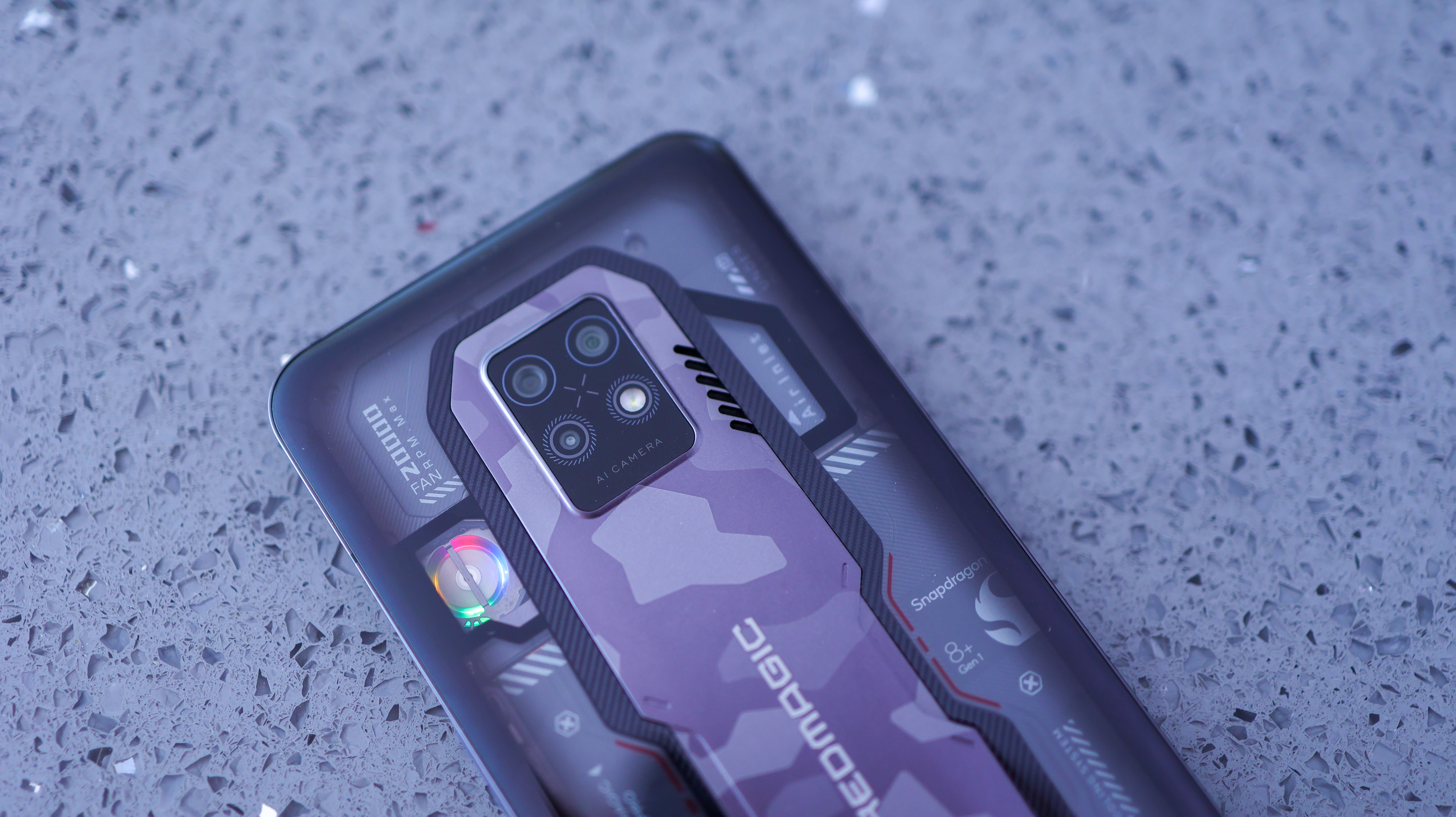 Photo of the Nubia Red Magic 7s Pro gaming phone