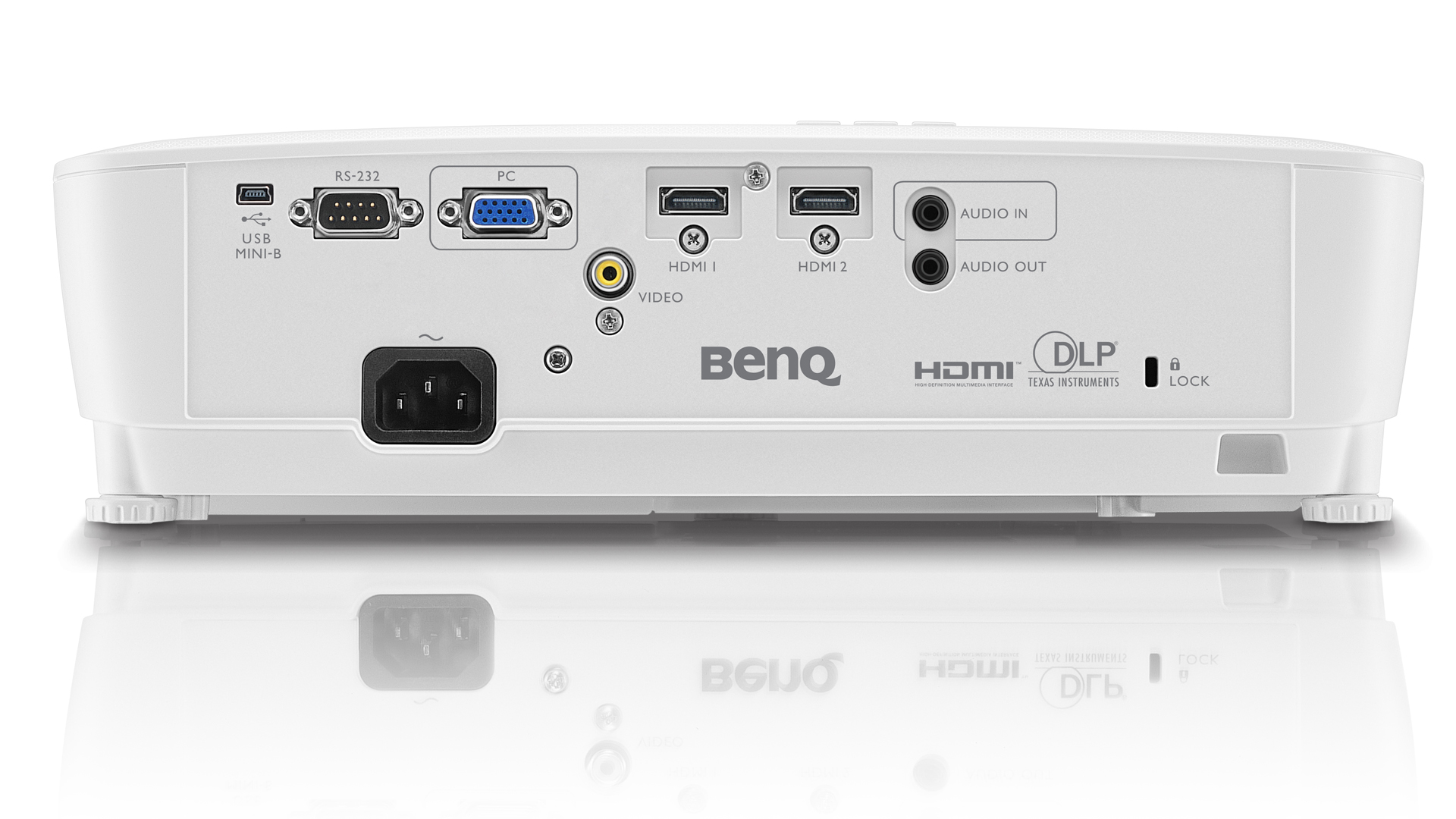 Rear-placed connections include two HDMIs, PC VGA (which supports&amp;nbsp;up to WUXGA 1920 x 1200) and 3.5mm minijack audio in/outs&amp;nbsp;