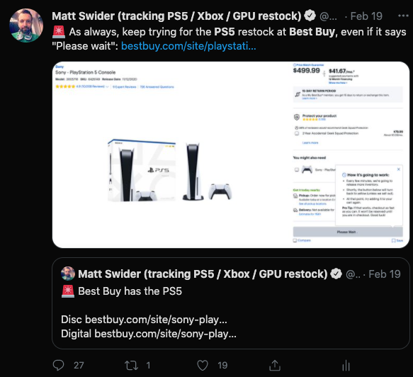 PS5 restock Best Buy