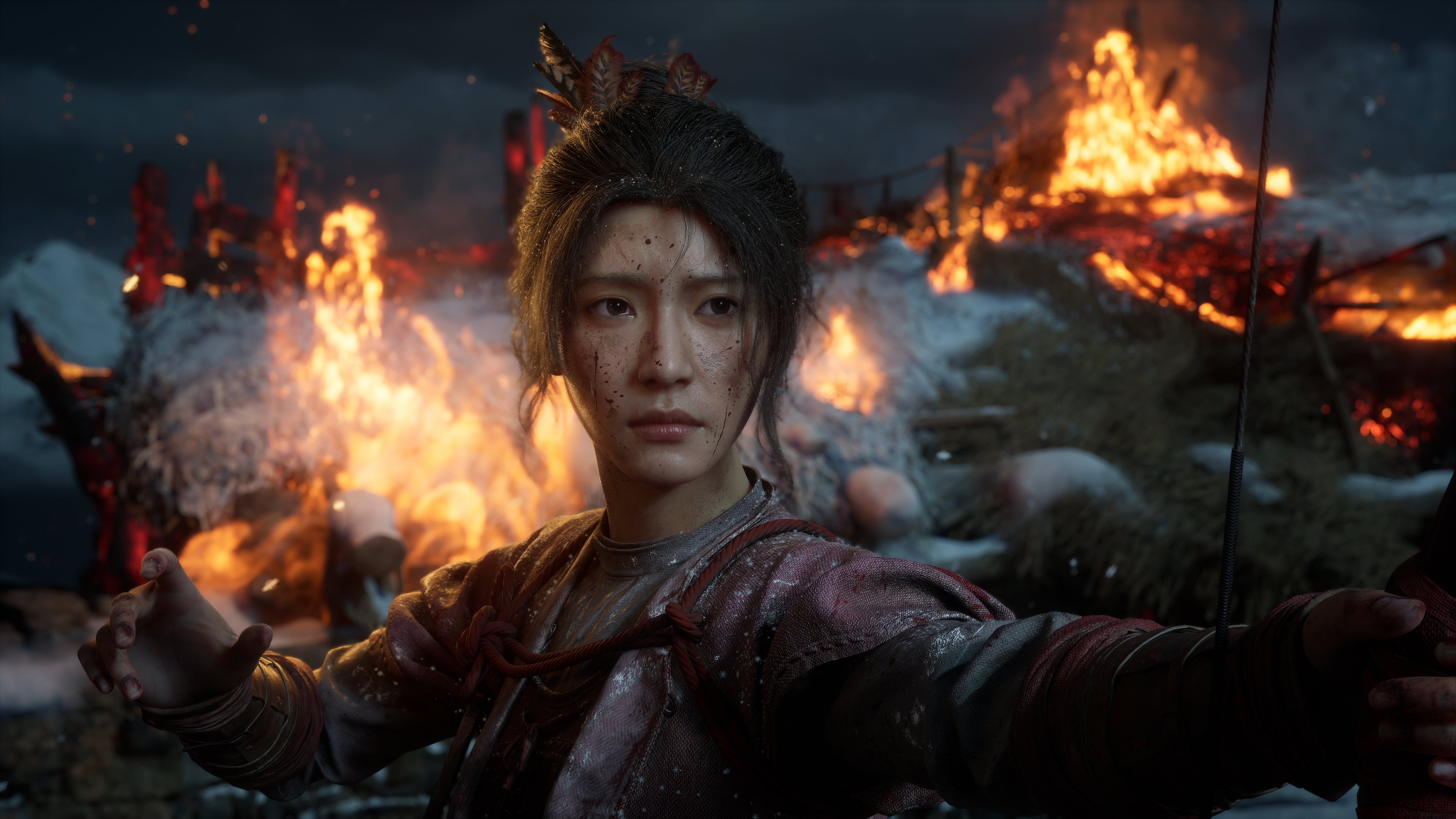 A Blood Message promotional screenshot.