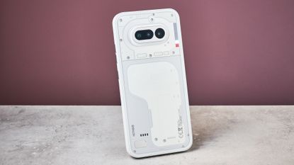 Reverse side of the Nothing Phone (4a)