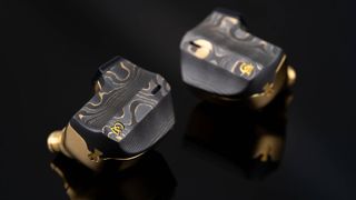 The Campfire Audio Chimera on a black countertop.