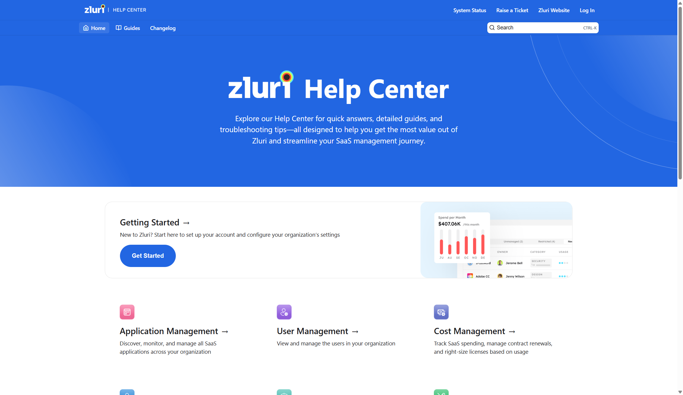 Zluri help center