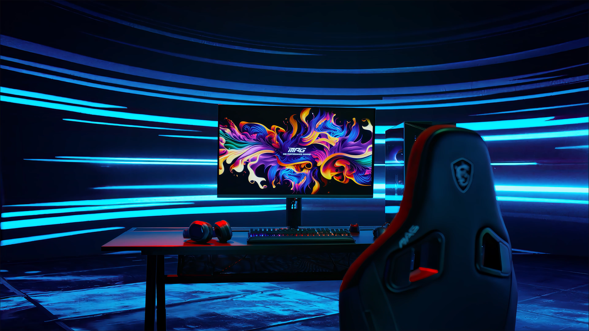 MSI QD OLED lifestyle 2