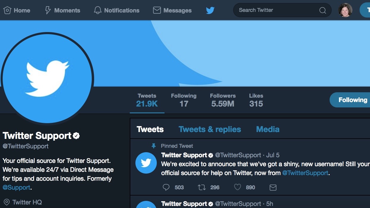 Twitter feed