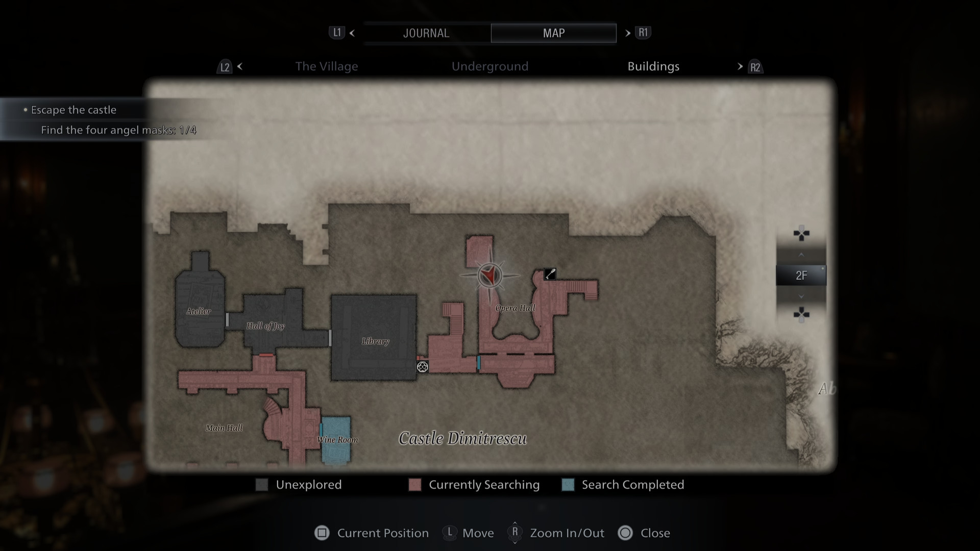 Resident Evil Village labyrinth
