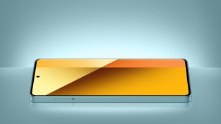 The Xiaomi Redmi Note 13 5G from the front