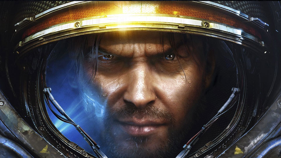 a human soldier from Starcraft