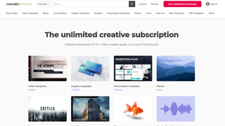 Envato Elements during our test and review process