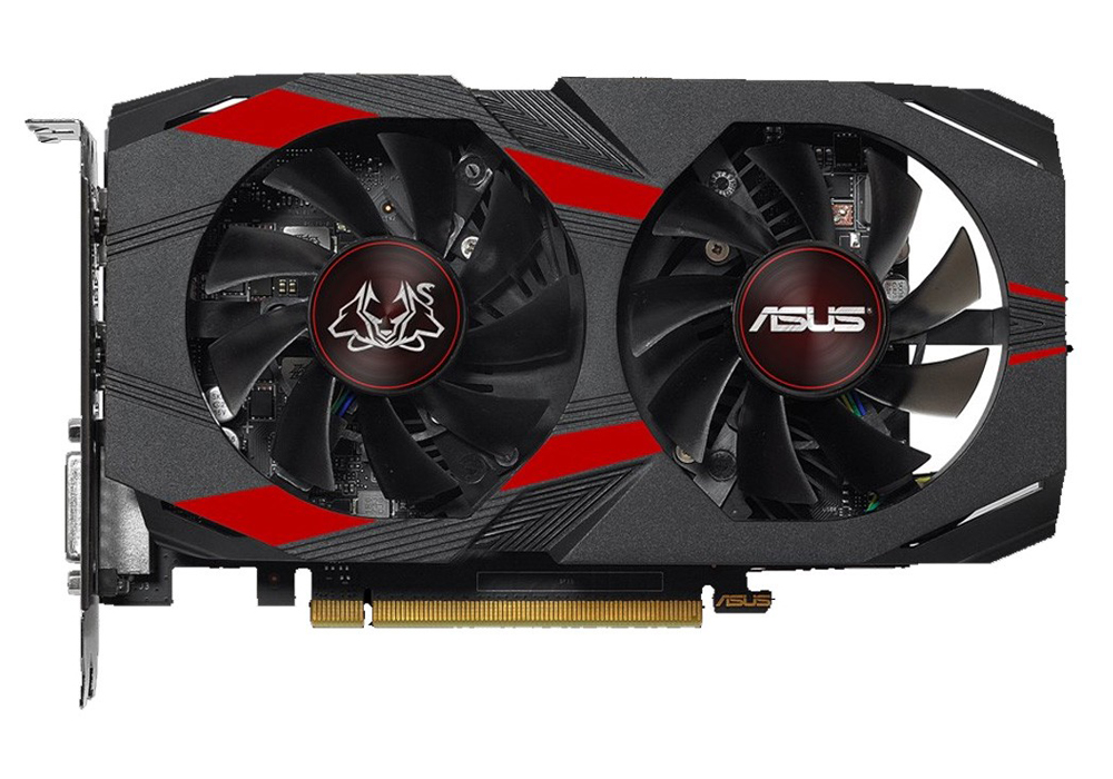 Asus GeForce GTX 1050 Ti Cerberus OC 4GB