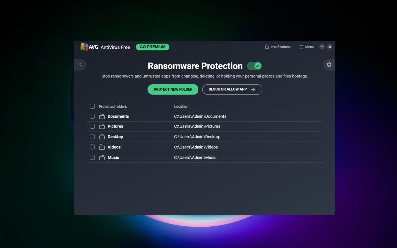 AVG antivirus