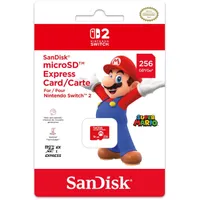 Sandisk microSD Express card for Nintendo Switch 2 (256GB) Sandisk microSD Express card for Nintendo Switch 2 (256GB)