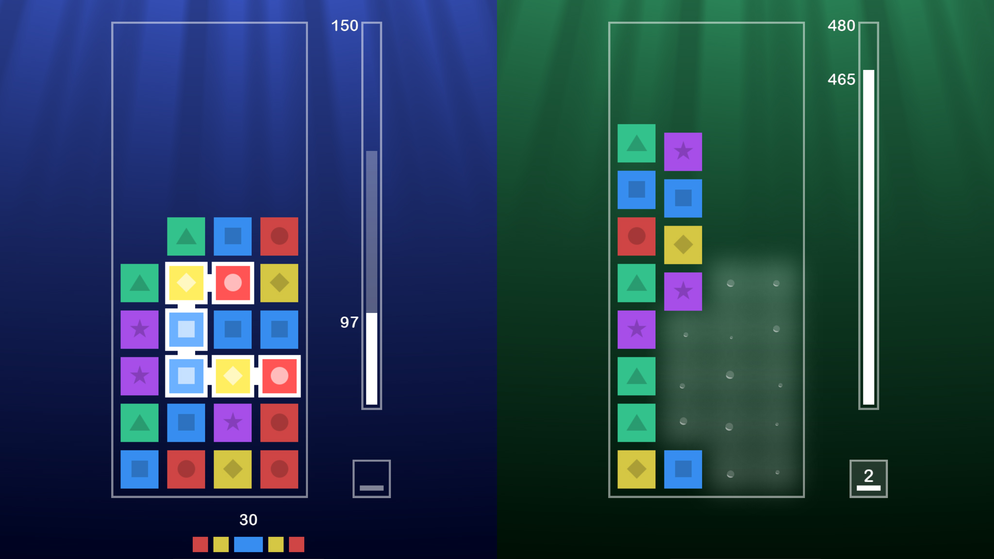 Screenshots showing Otteretto on iPad