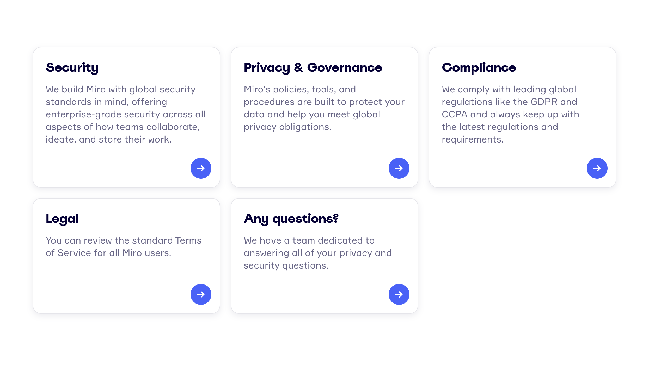 Miro security February 2023