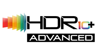 HDR10+ Advanced logo on a white background