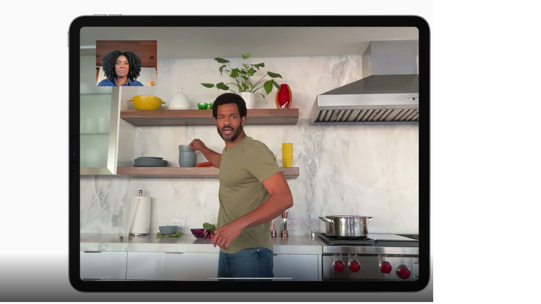 CentreStage on iPad Pro 2021