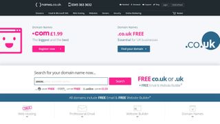 Names.co.uk Review Listing