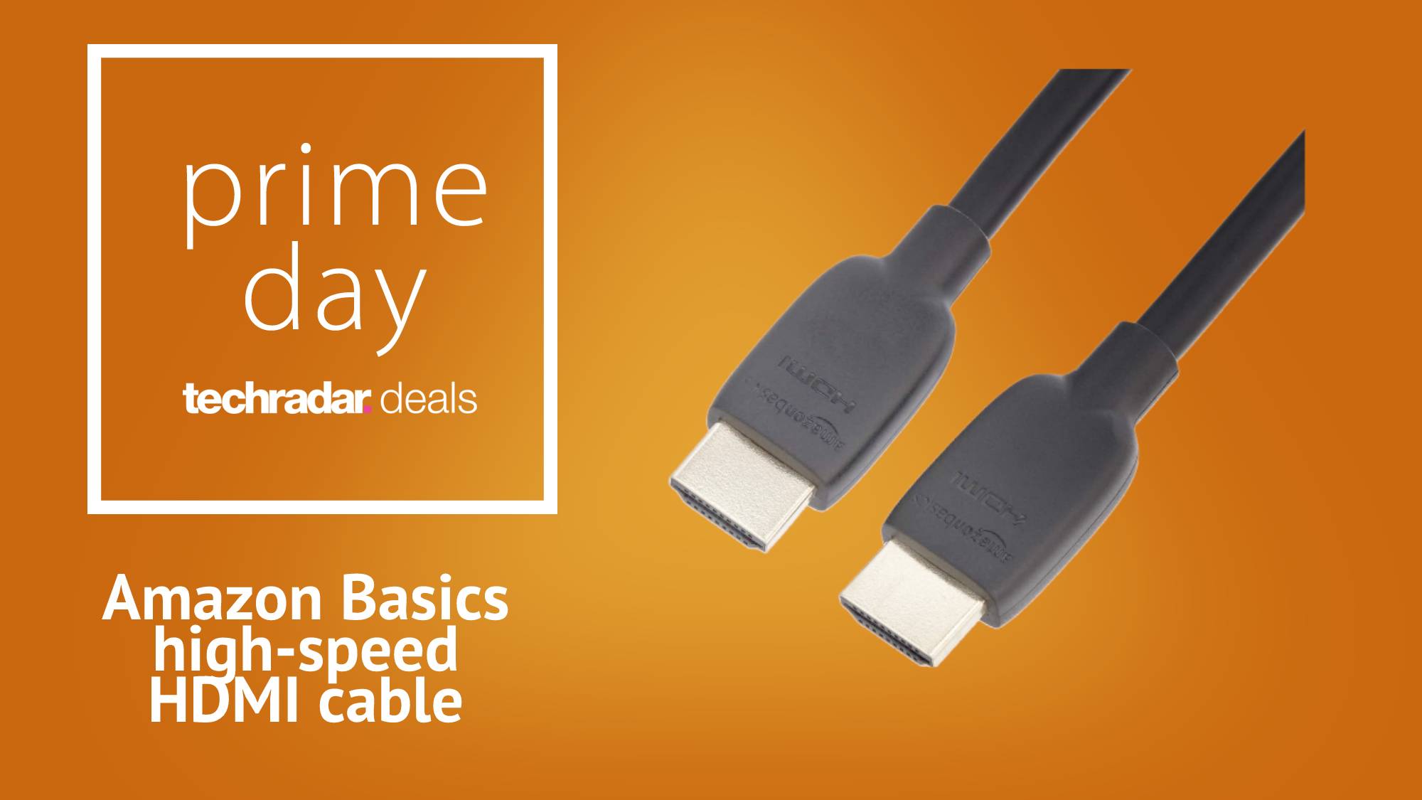 Prime Day Amazon Basics HDMI cables