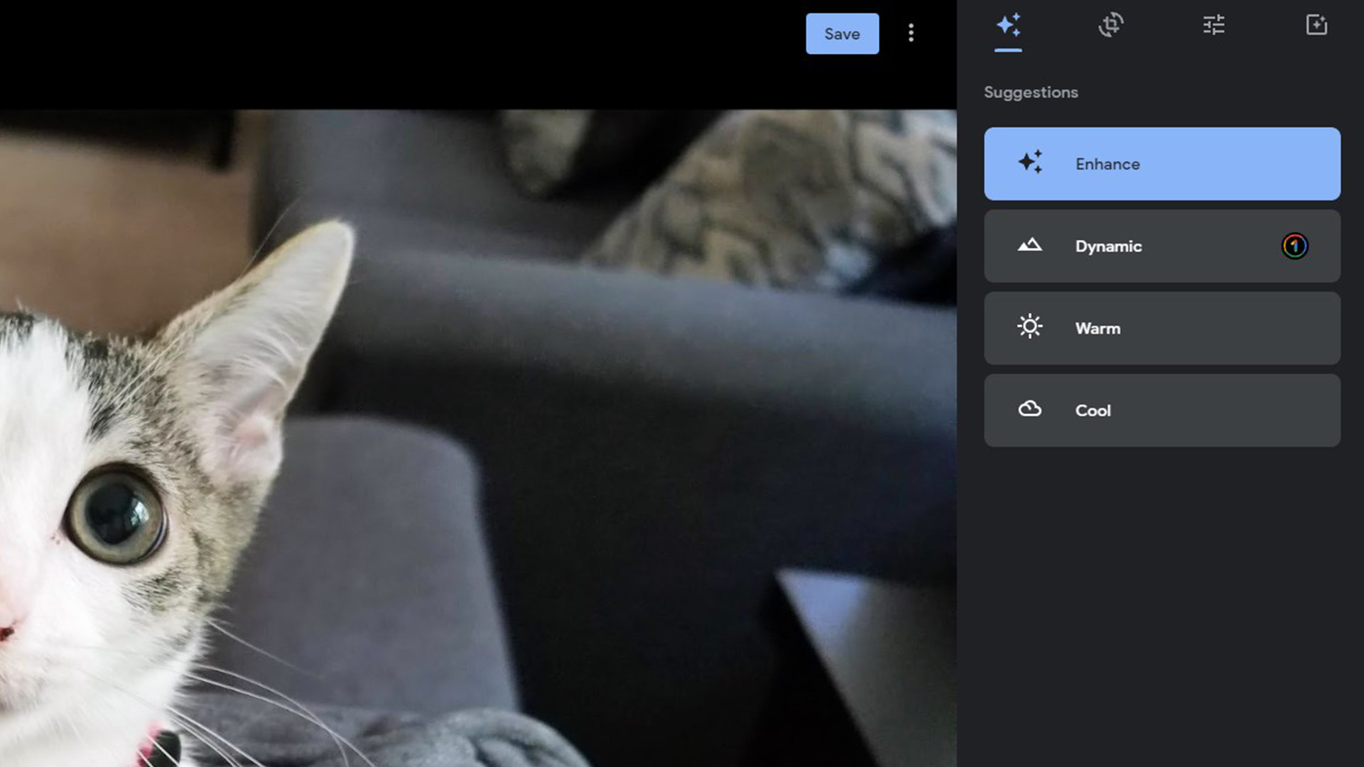 New Google Photos suggestions
