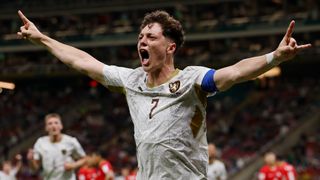 Ladislav Krejci of Czechia celebrates scoring his team's first goal during the FIFA World Cup 2026 Group A match between Korea Republic and Czechia at Guadalajara Stadium, Mexico, on June 11, 2026