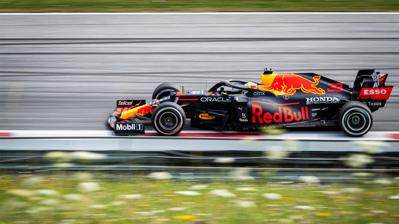 Max Verstappen at the British GP