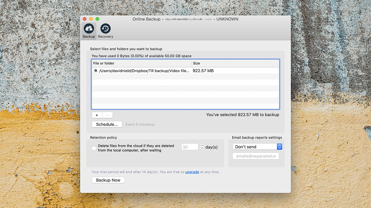 SOS Online Backup