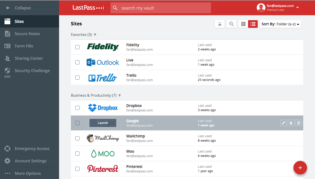 A password manager and generator like LastPass means you don't have to remember dozens of unique logins