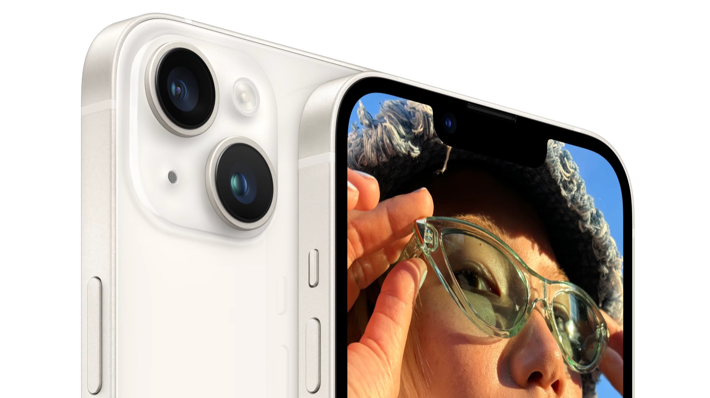 An iPhone 14 Plus