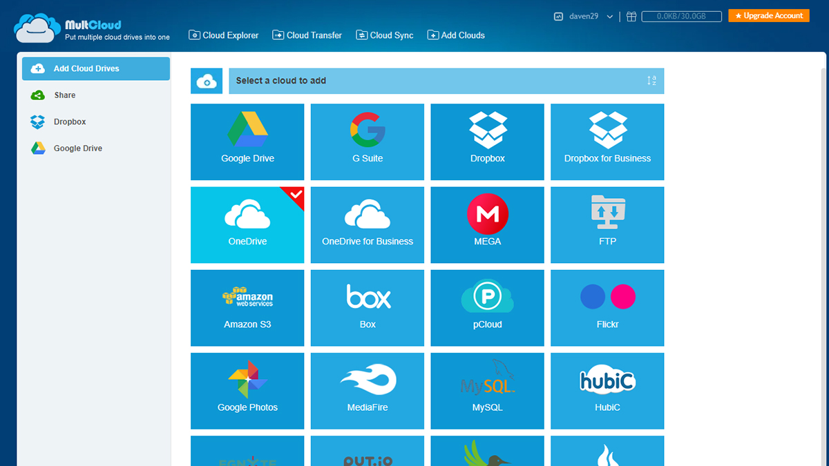 AOMEI Multcloud
