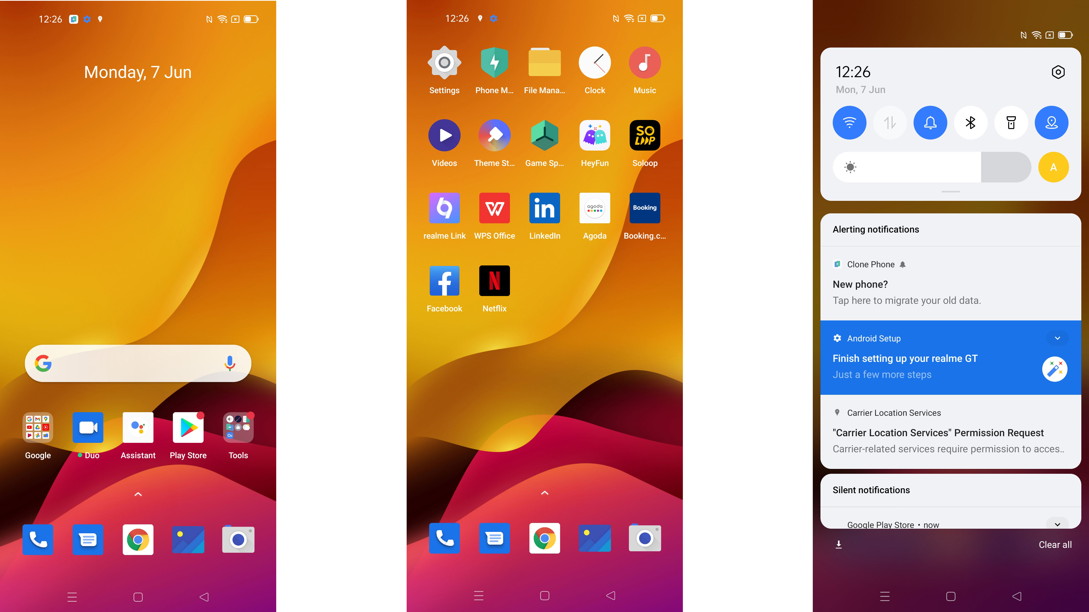 Realme GT software