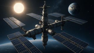 Solar Space Station