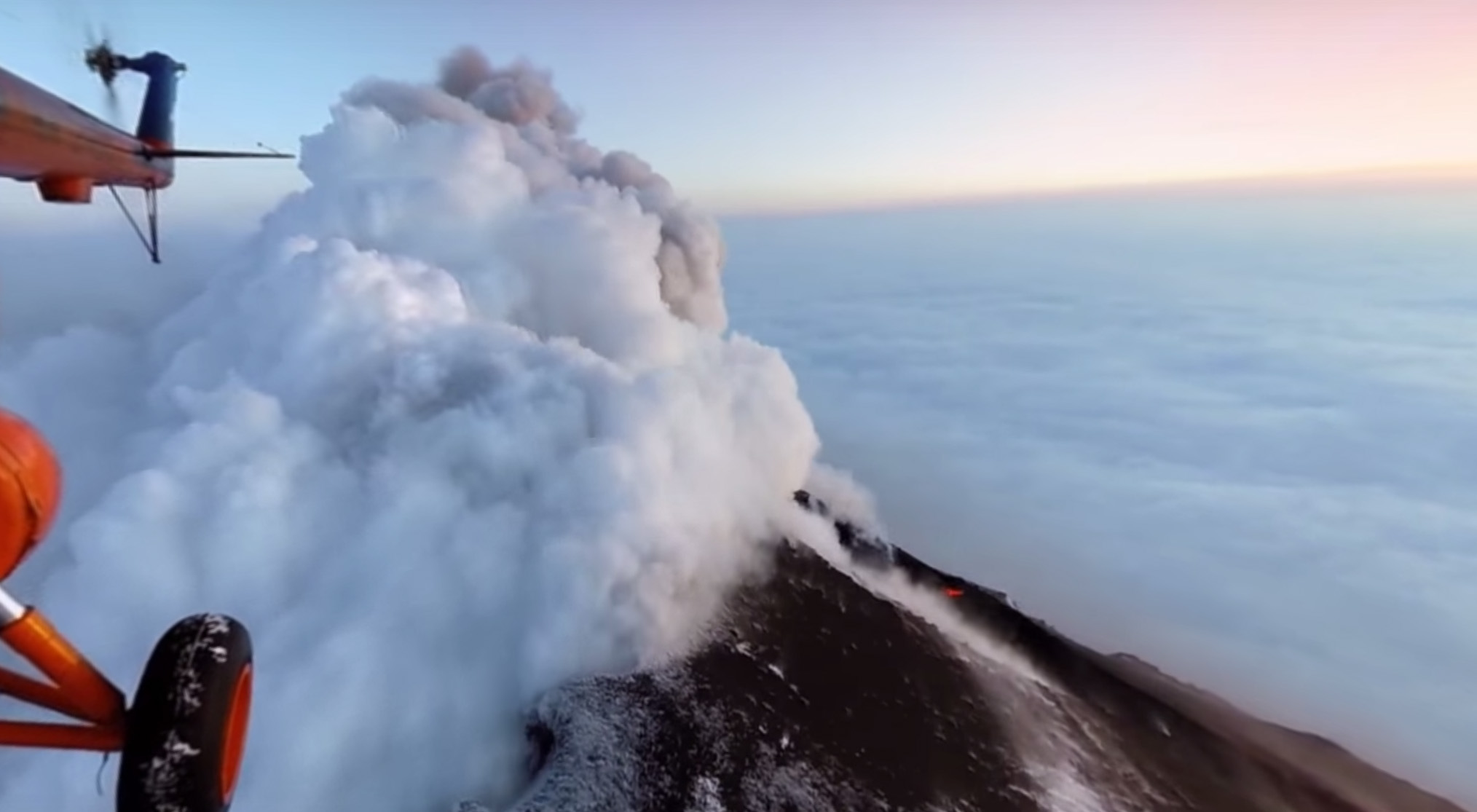 78. Kamchatka Peninsula, Russia: volcanic eruption