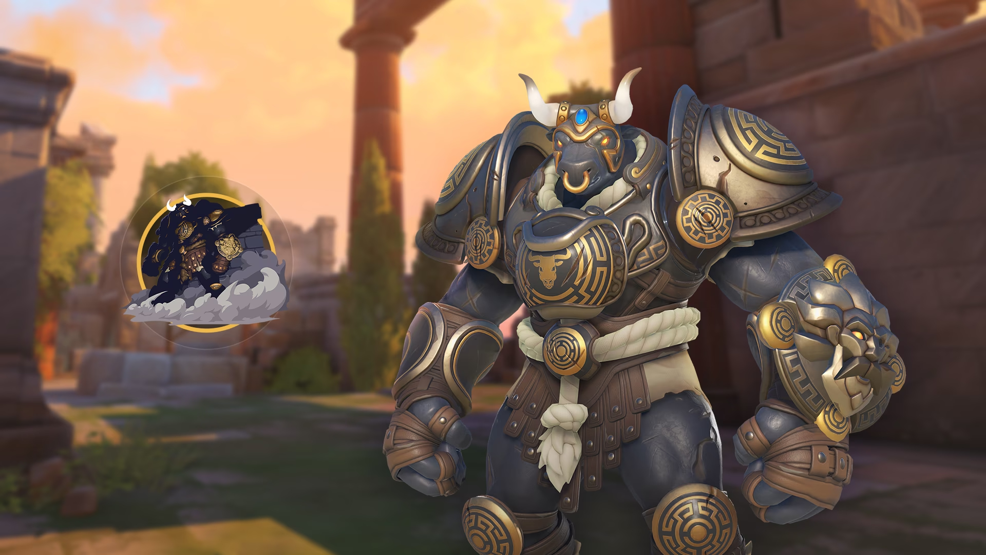 Reinhardt Minotaur skin