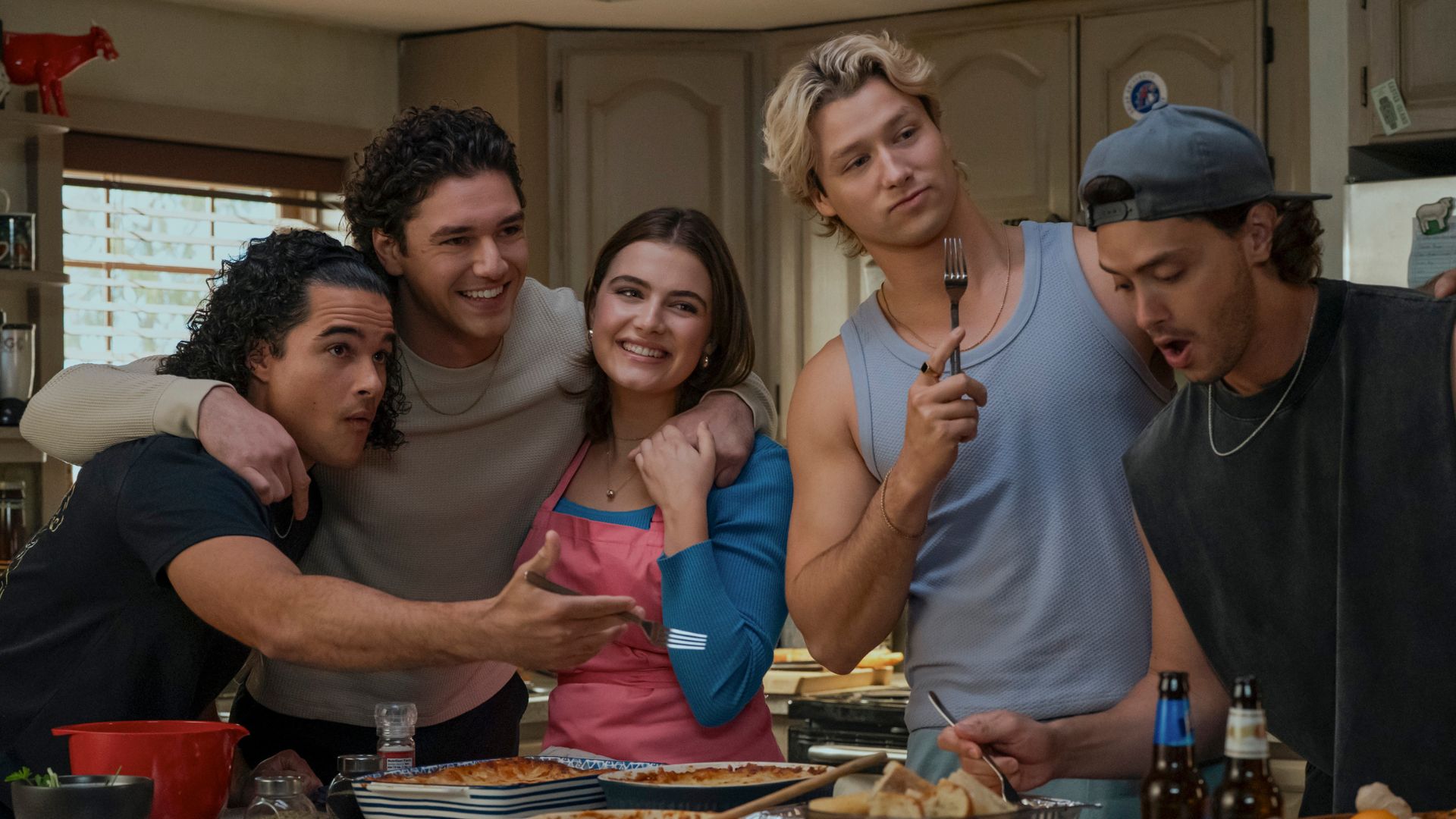 The cast of Off Campus