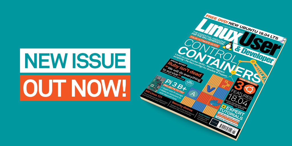 This feature is brought to you by Linux User and Developer, the Authority on Open Source. Subscribe today!
