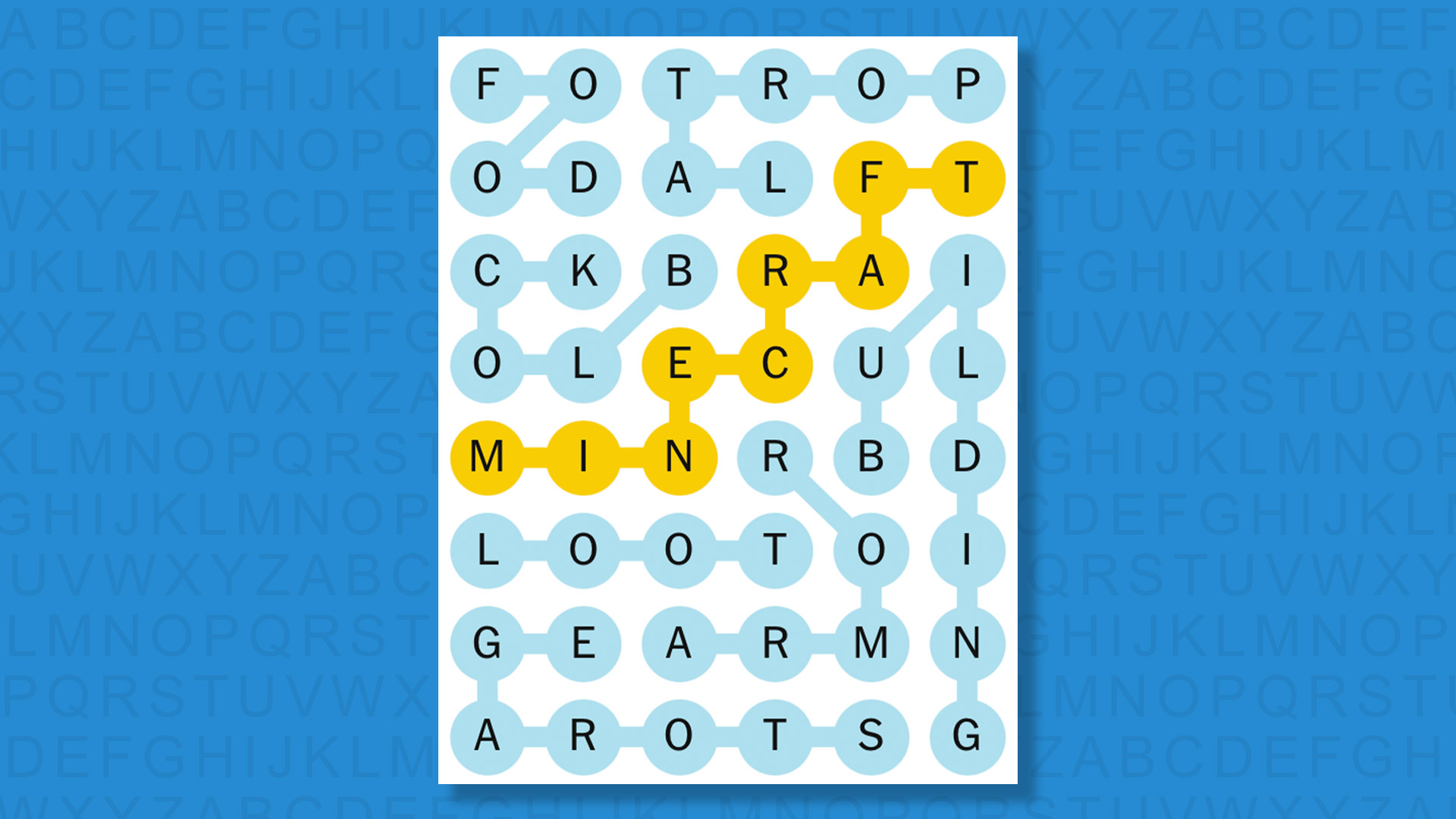 NYT Strands answers for game 842 on a blue background