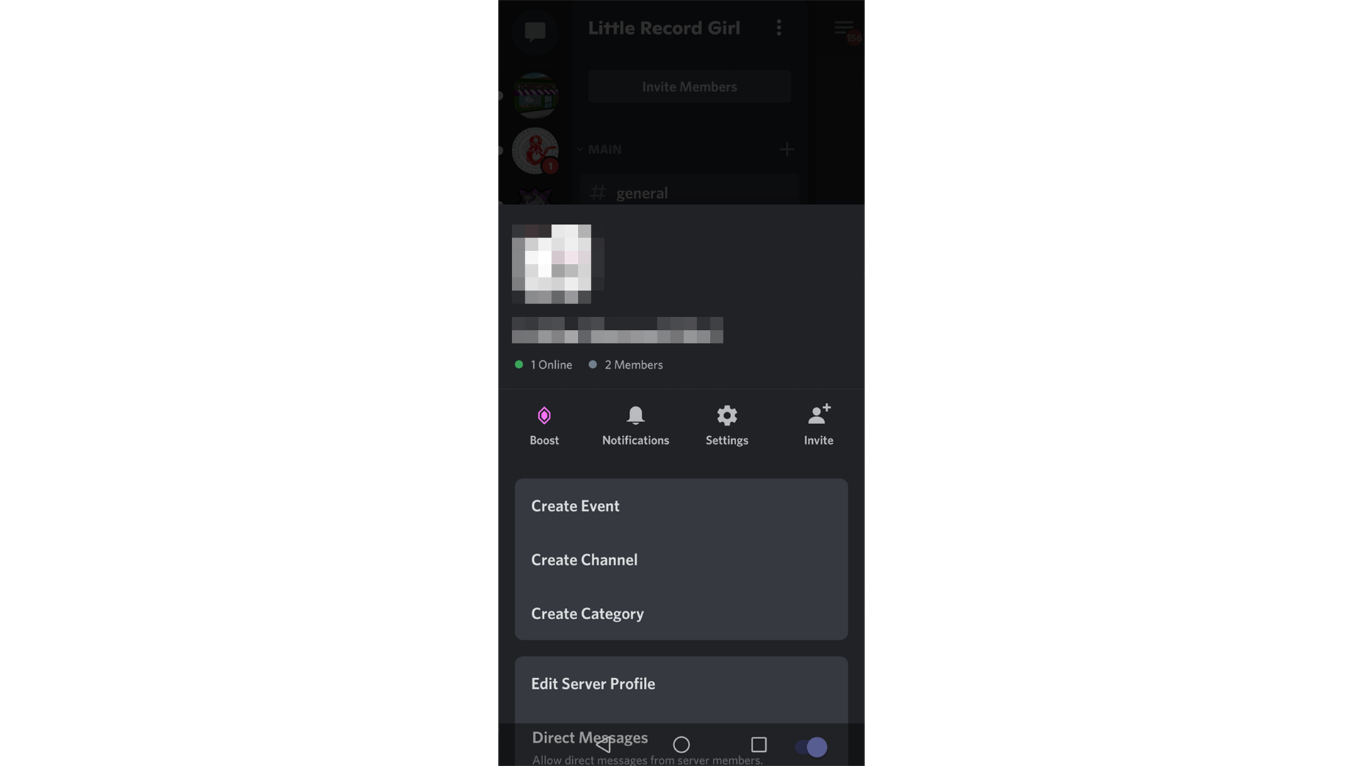 Making a user an admin on Discord for Android