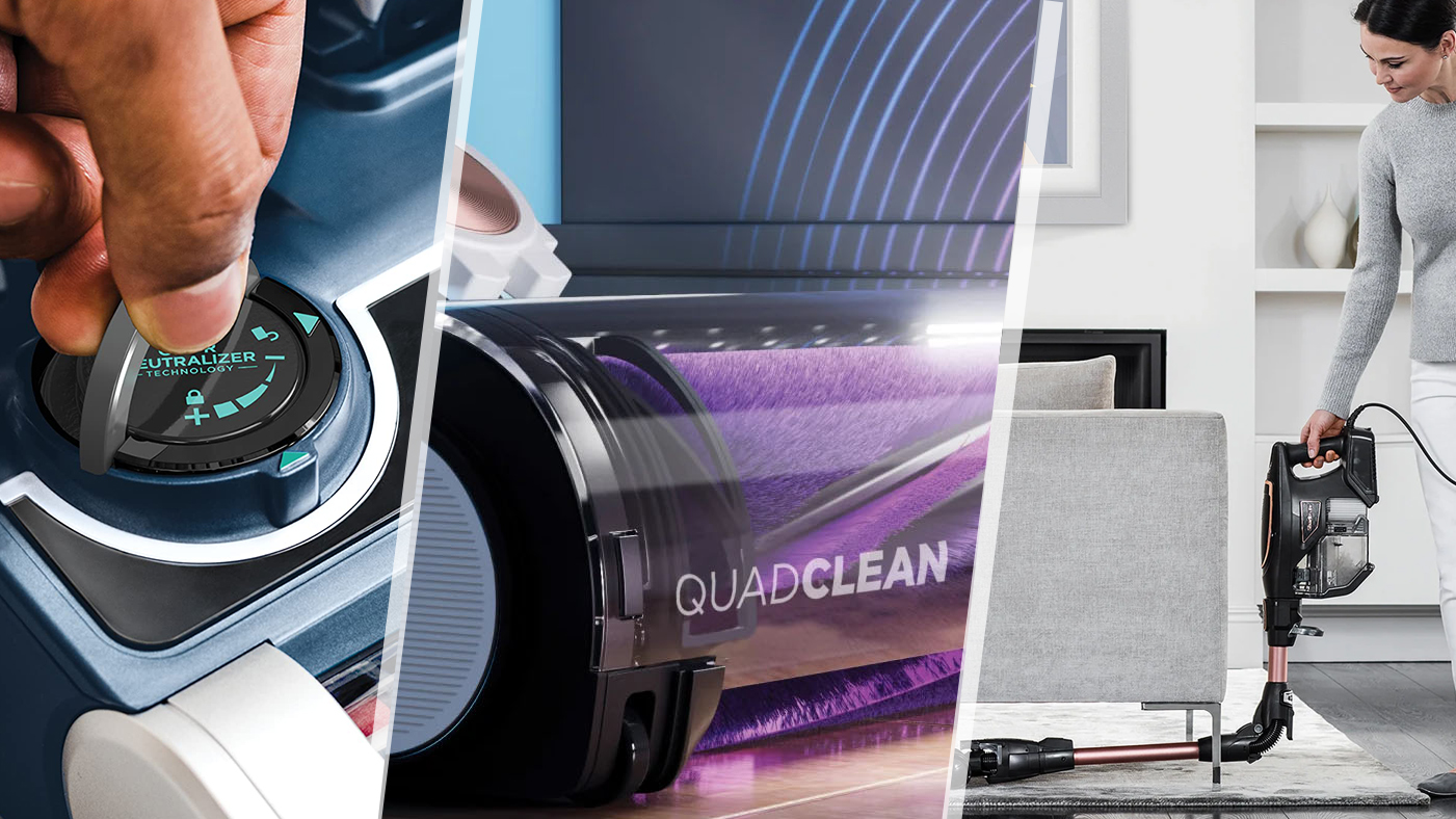 Various Shark vacuum cleaner technologies